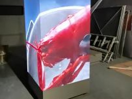 酒泉東西湖P2.0安裝完畢   尺寸：0.96x1.6x3   像素點(diǎn)：1440x800