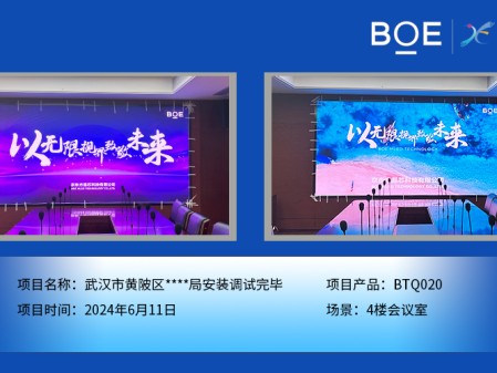 酒泉武漢市黃陂區****局安裝調試完畢